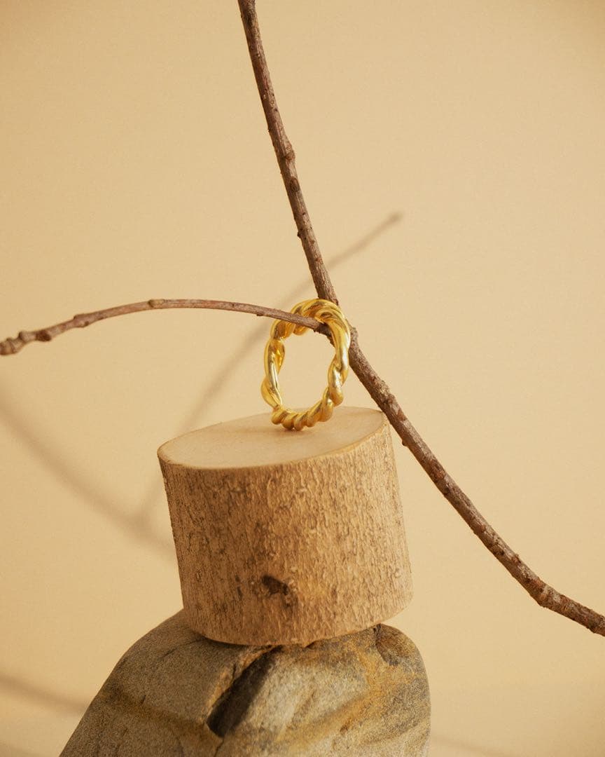 fauvirame フォーヴィレイム roots ring gold 11号 - メルカリ