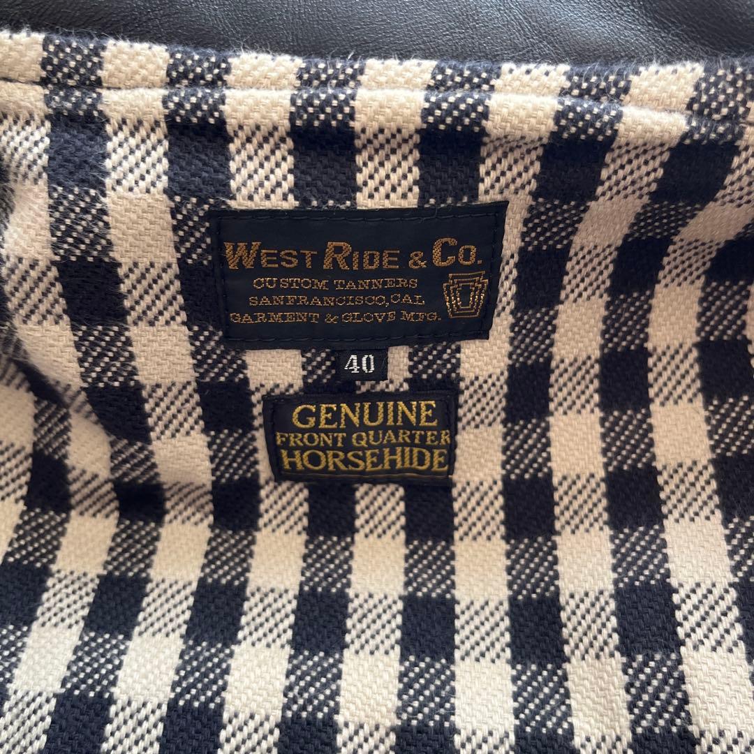 WESTRIDE REFUGIO(40) BKH3 ホースハイド - メルカリ