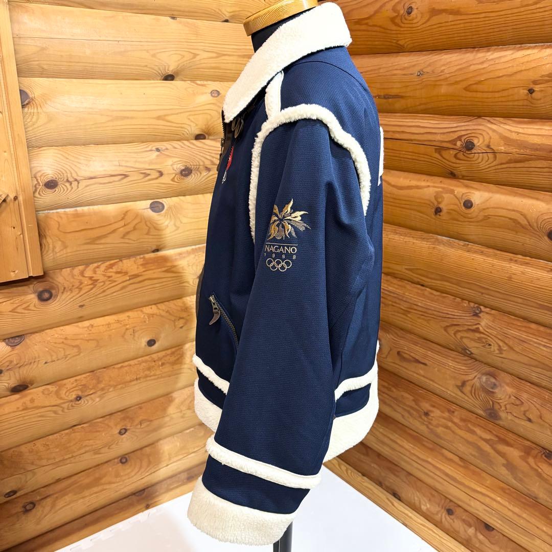 MIZUNO JAPAN 1998年 長野オリンピック ジャケット ボア - メルカリ