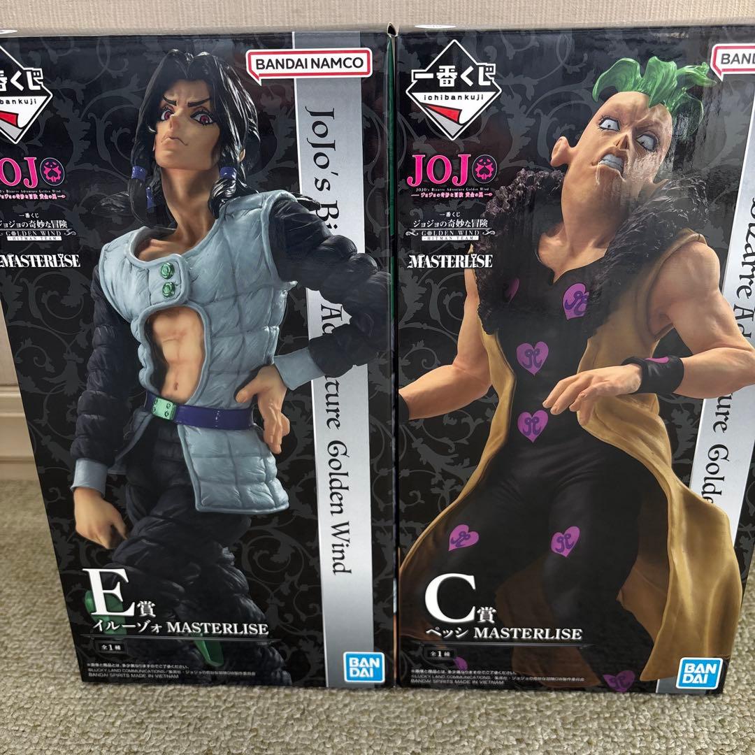 【ジョジョの奇妙な冒険】一番くじMASTERLISE ヒットマンチーム３体セット