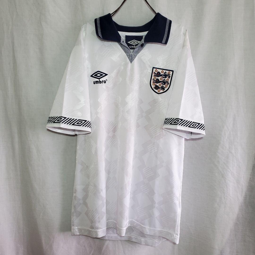umbro アンブロ イングランド代表 復刻 ガスコイン 白 ユニフォーム