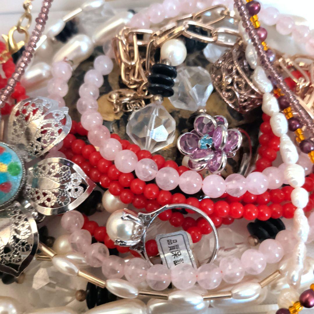 遺品整理 生前整理アクセサリーまとめ売り ネックレス リング - メルカリ