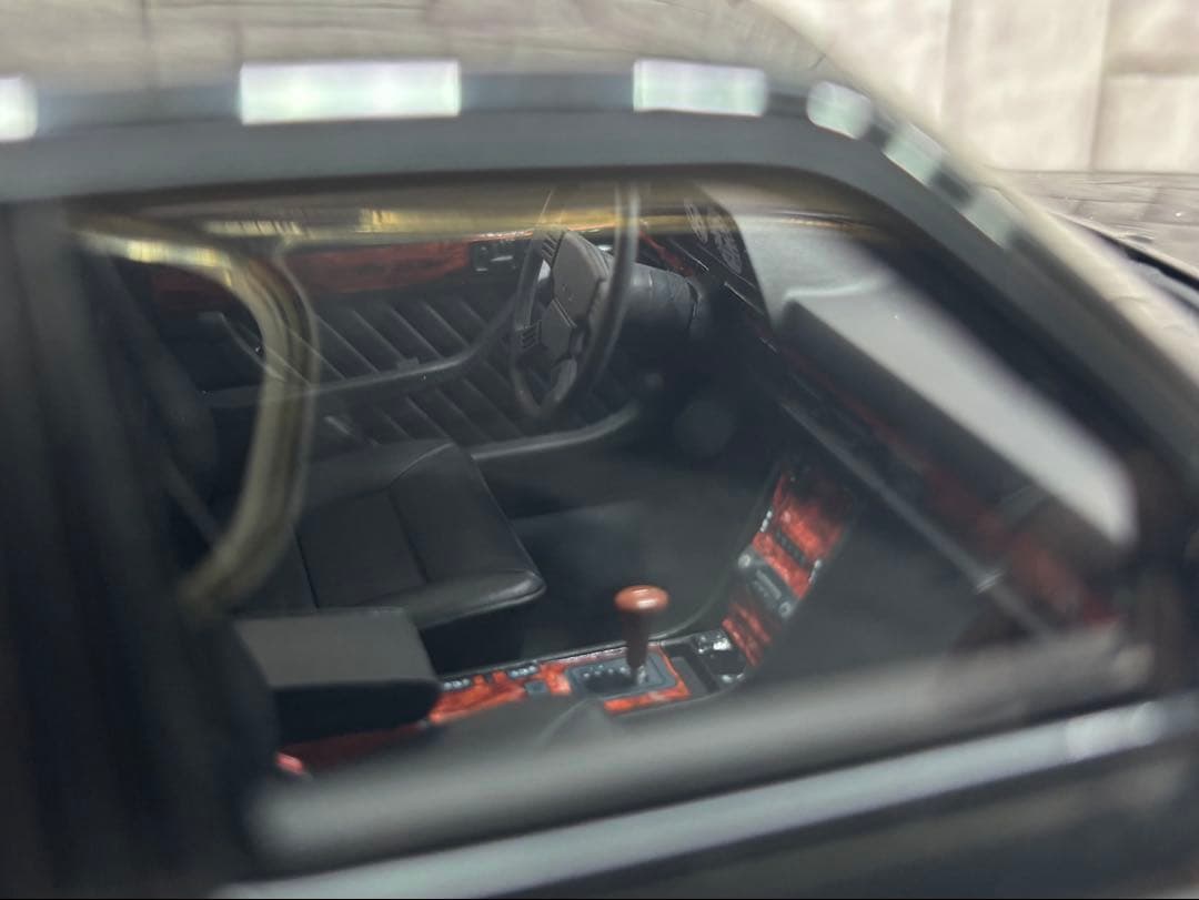 1/18ミニカー ベンツ560SEL AMG 深リムカスタム　ブラック