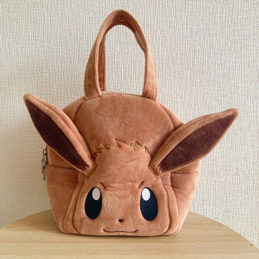 イーブイ ハンドバッグ ポケモン ぬいぐるみ トートバッグ ぬいぐるみ