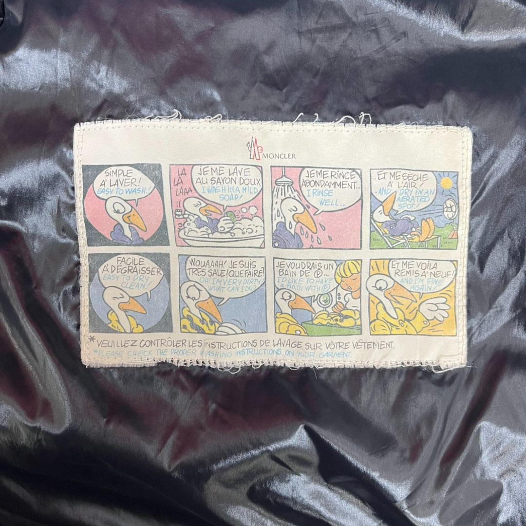 48432☆冬 MONCLER モンクレール JURA ダウンコート ブラック