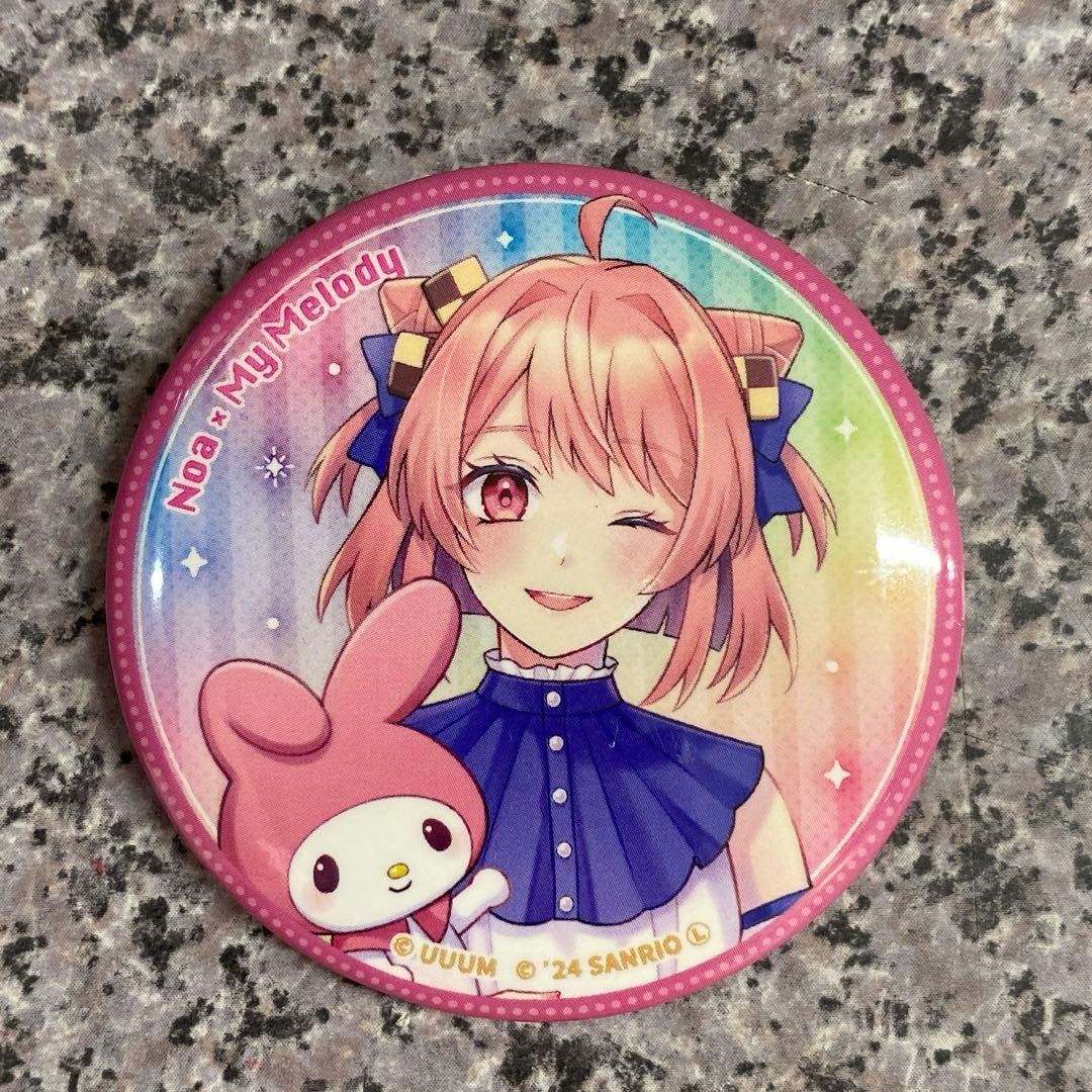 カラフルピーチ のあ サンリオ等身缶バッジ - メルカリ
