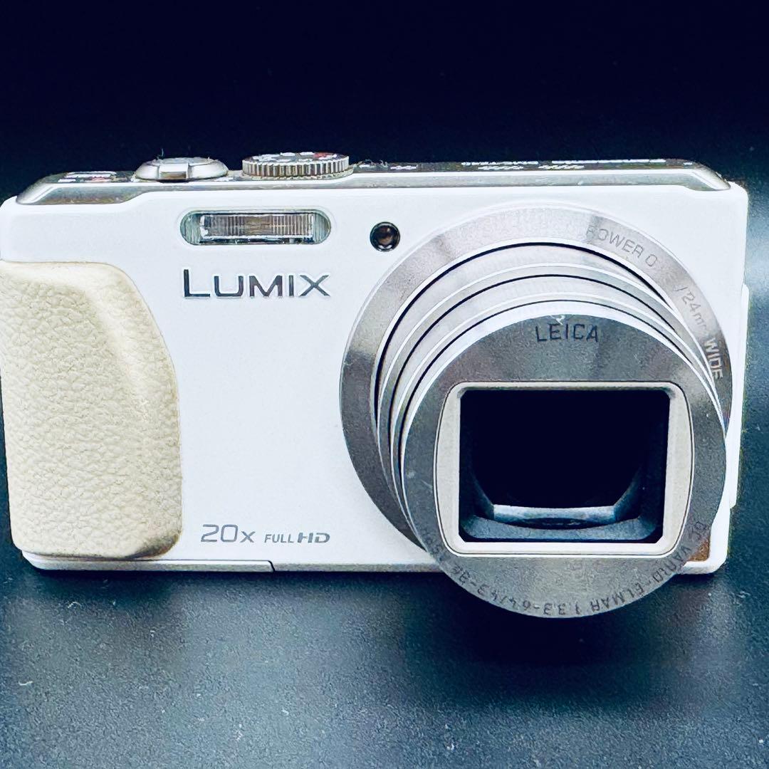 Panasonic LUMIX DMC-TZ40 ホワイト デジカメ - メルカリ