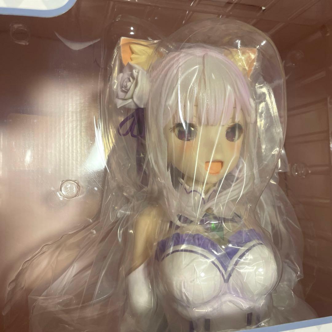 一番くじ リゼロ レム エミリア エキドナ アートスケールフィギュア 4個セット