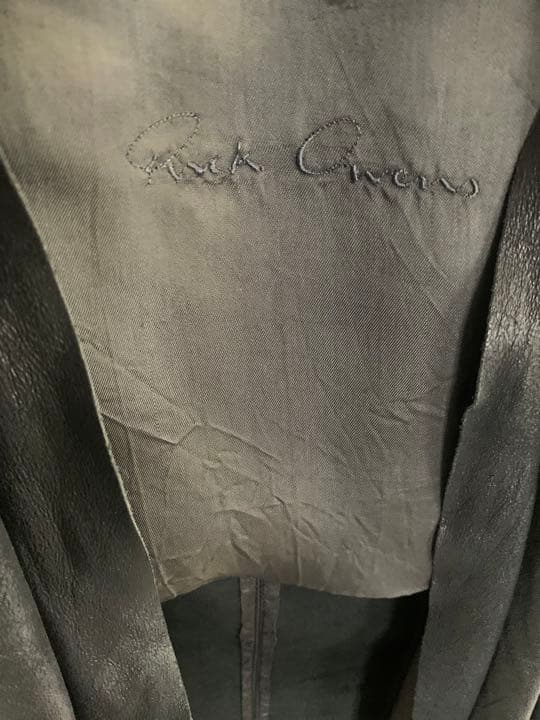 レア！RICKOWENS レザー ジャケット 初期 最終お値下げ！ - メルカリ