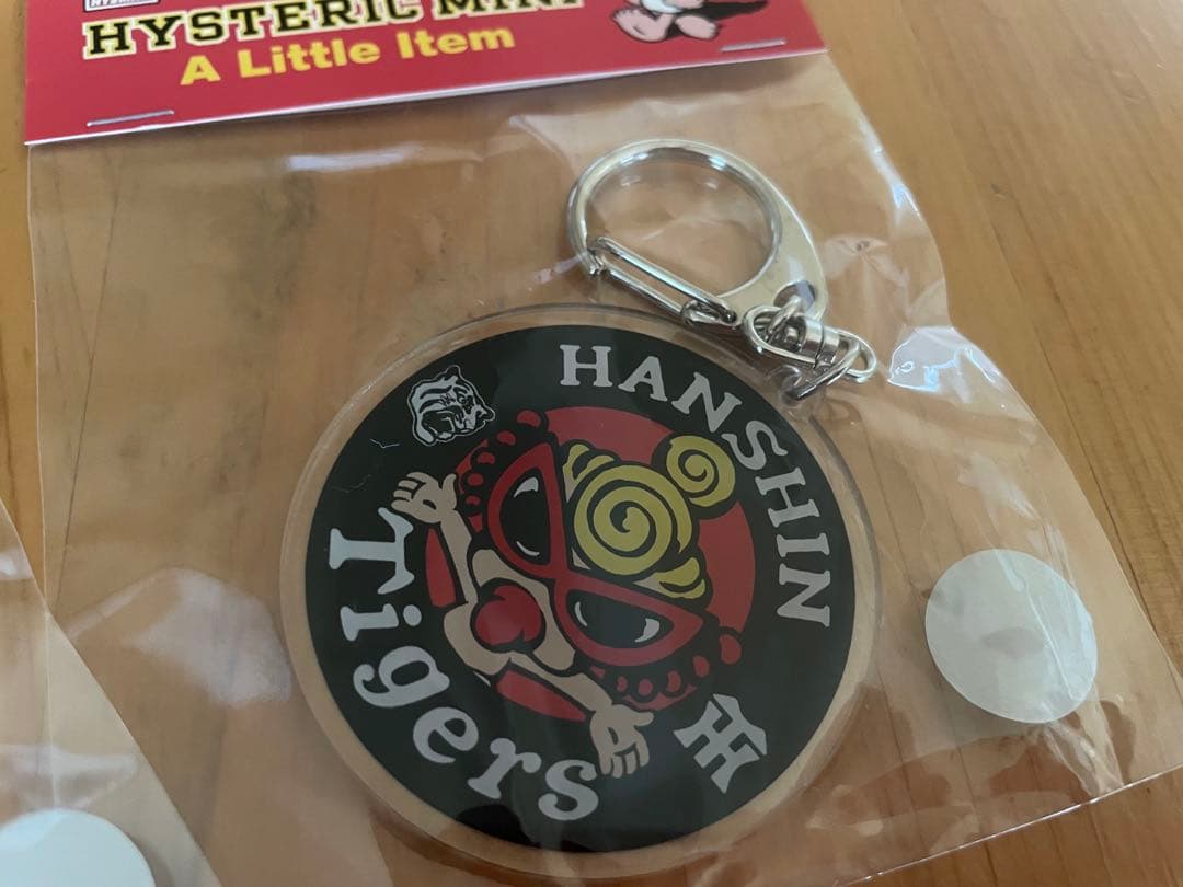 ヒステリックミニ 阪神タイガース コラボ キーホルダー 2個 ヒスミニ