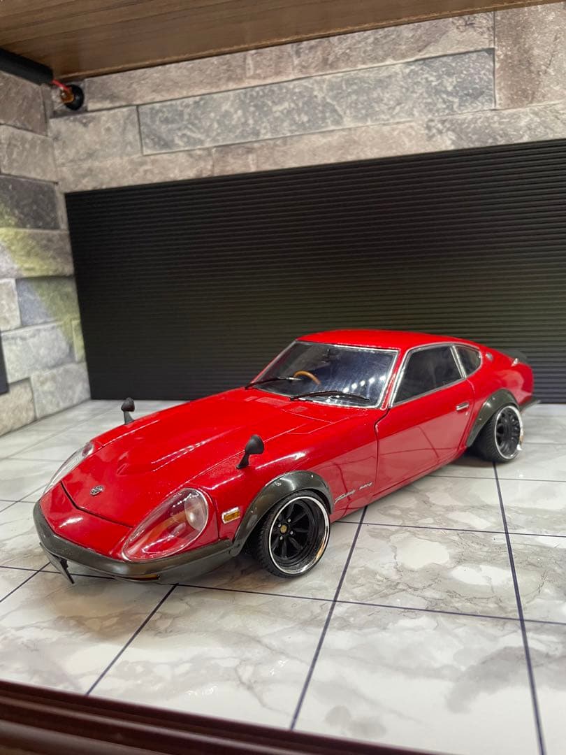 京商240ZG カスタム品 Yahoo!オークション -「京商 1／18 フェアレディ240zg」の落札相場