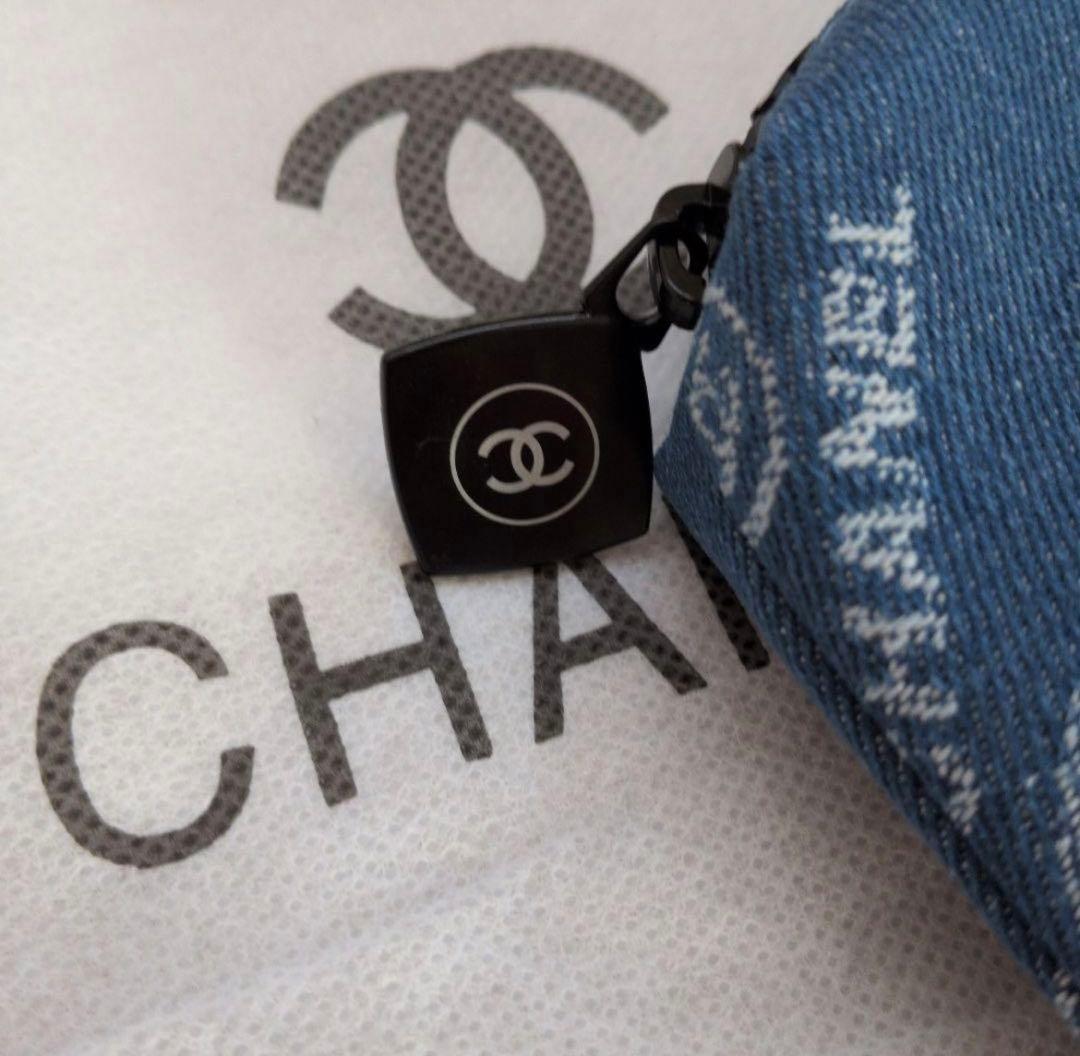 新品未使用 CHANEL デニムポーチ シャネル ノベルティ kxv2 - メルカリ
