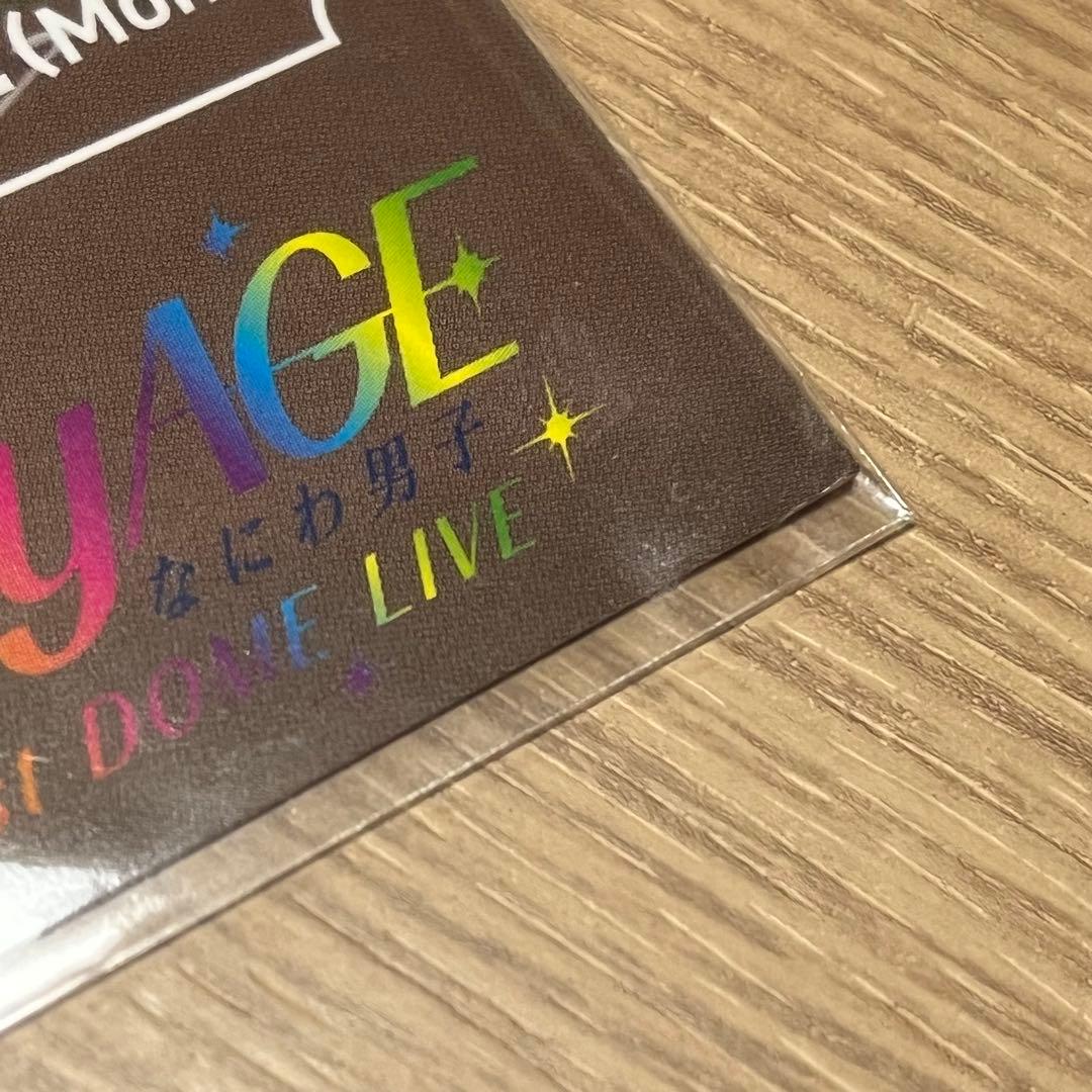 なにわ男子 なにふぁむぱす チケット型カード 東京ドーム 1/12 公演 赤