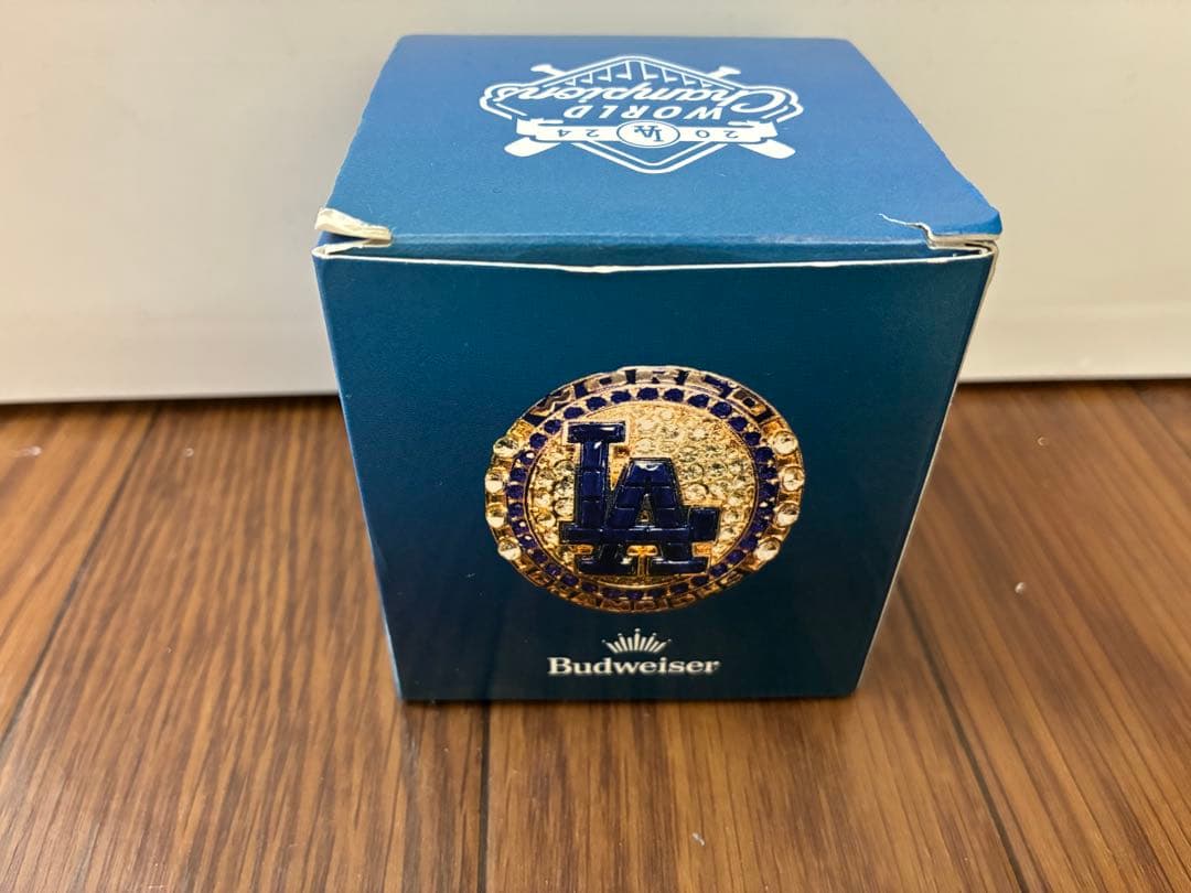 ドジャースワールドシリーズチャンピオンリングフリーマン 9/15球場