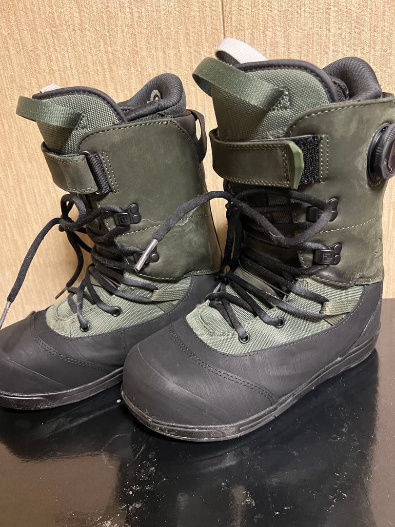 DEELUXE ARETH RIN スノーボード ブーツ 25.5cm オリーブ