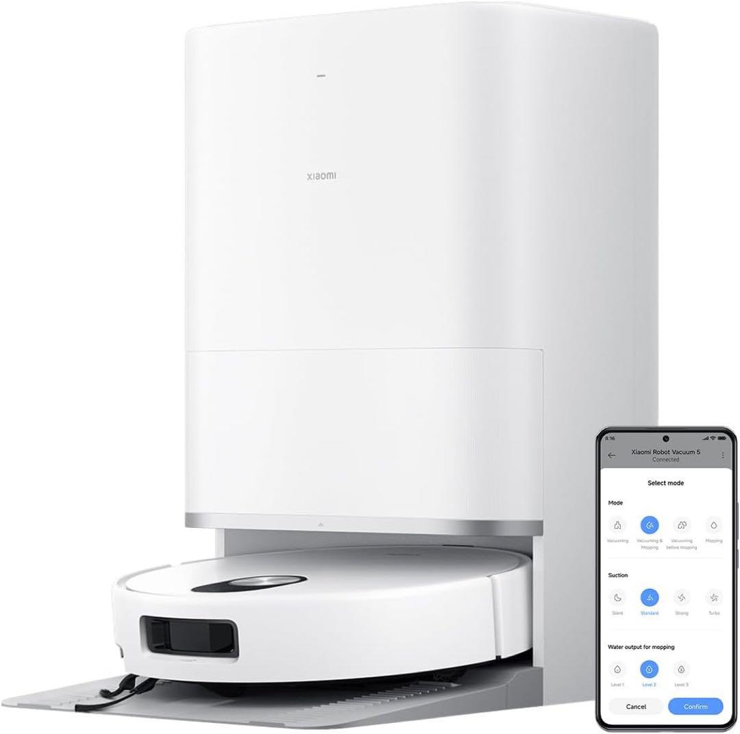 新品【2025年9月発売】Xiaomi ロボット掃除機 5 シャオミ Amazon | 【2025年9月発売】Xiaomi ロボット掃除機 5 20,000Pa強力吸引