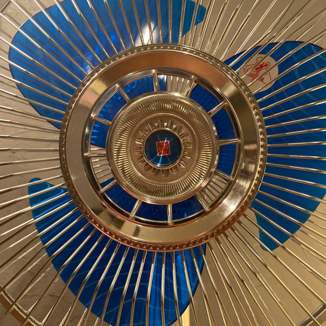 極美品 70年代 昭和レトロ ナショナル F-30D1E 青羽扇風機 稀少 - メルカリ