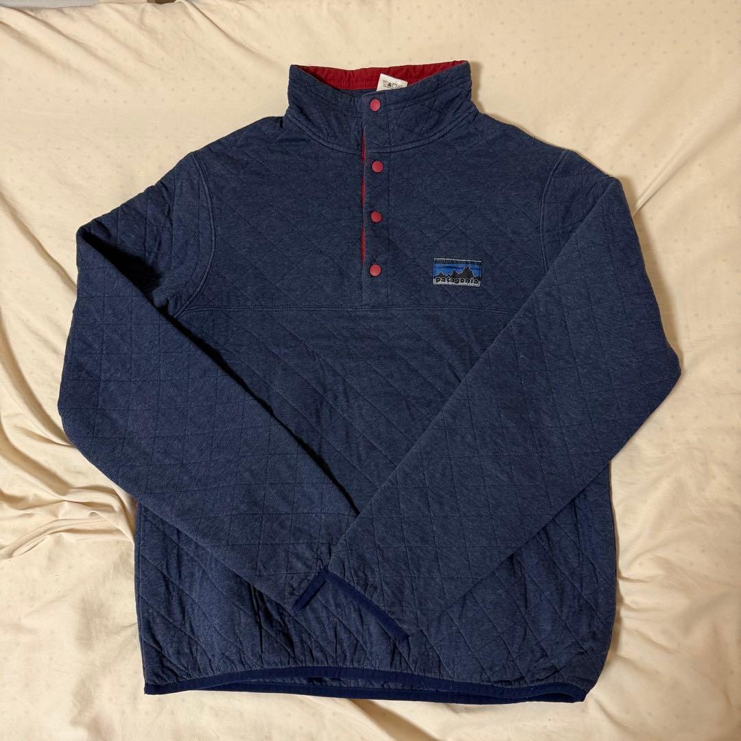 美品】パタゴニア40周年記念モデル ダイヤモンドキルトスナッププル