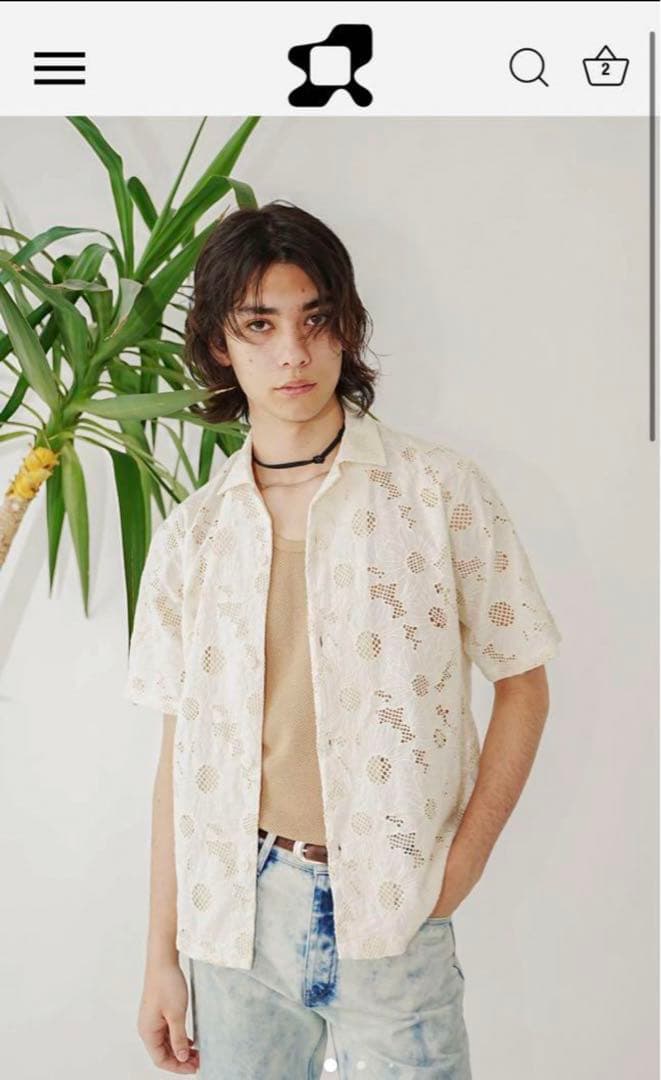 ours モーガン蔵人 SUNFLOWER SS23 CAYO SS SHIRT - メルカリ