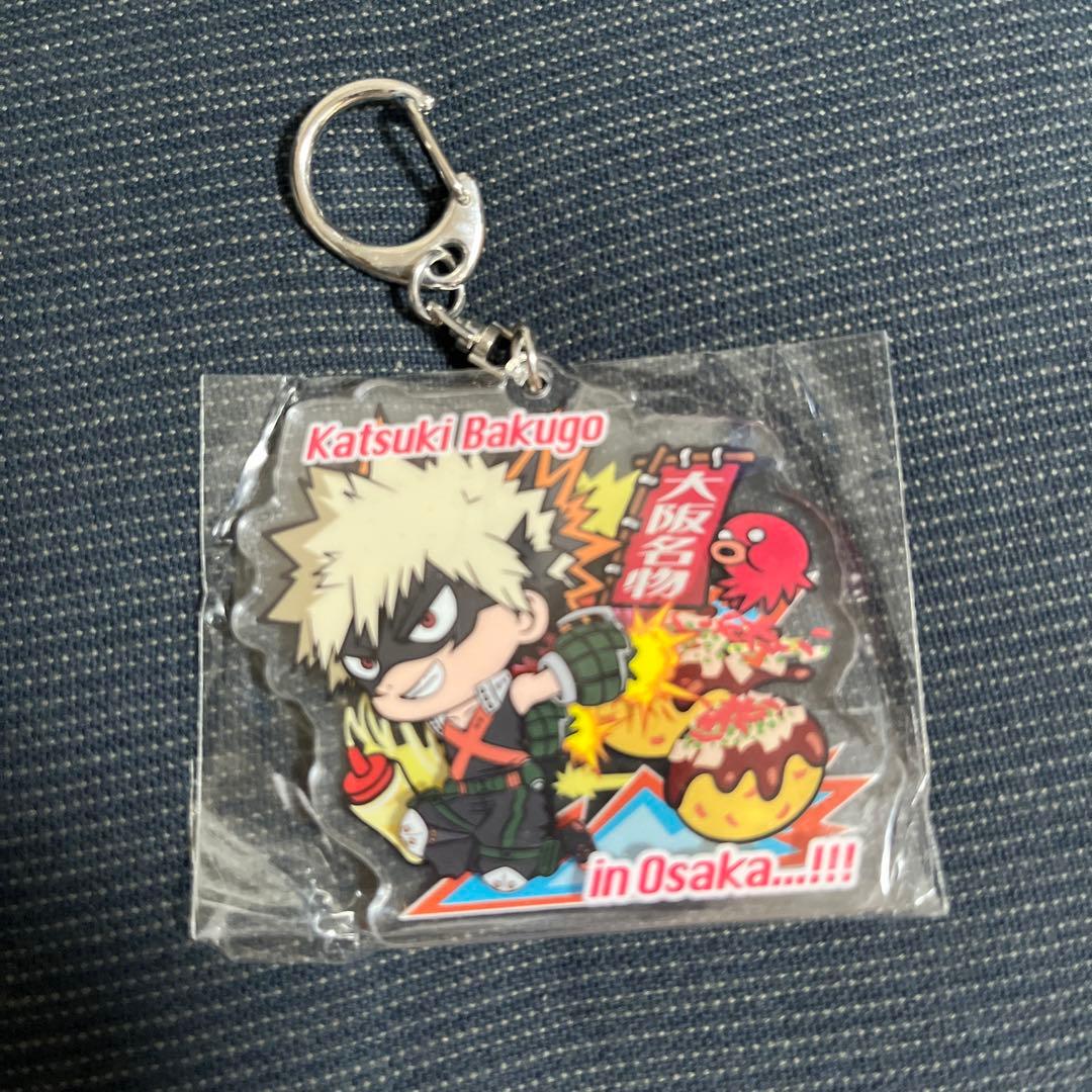 ヒロアカ ストラップ アクリルキーホルダー 爆豪勝己 大阪 お土産