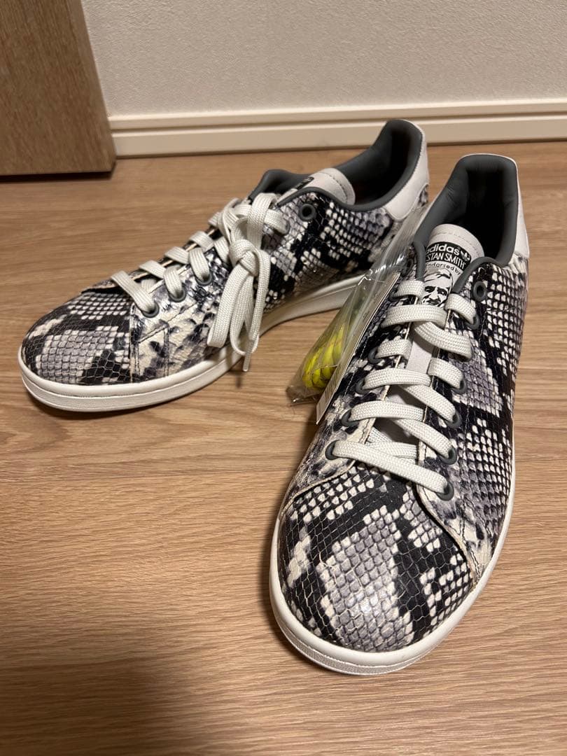 アディダス スタンスミス パイソン EH0151 26.5cm 新品 替え紐あり