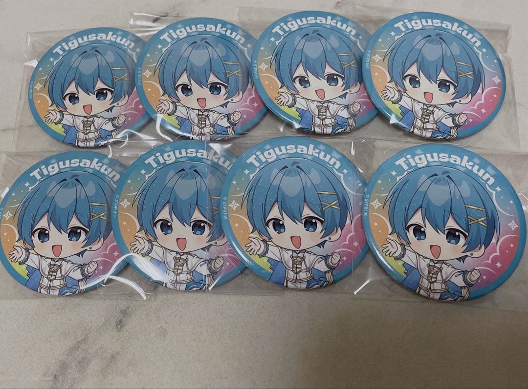 すとすぇす 缶バ デフォ ちぐさくん - メルカリ