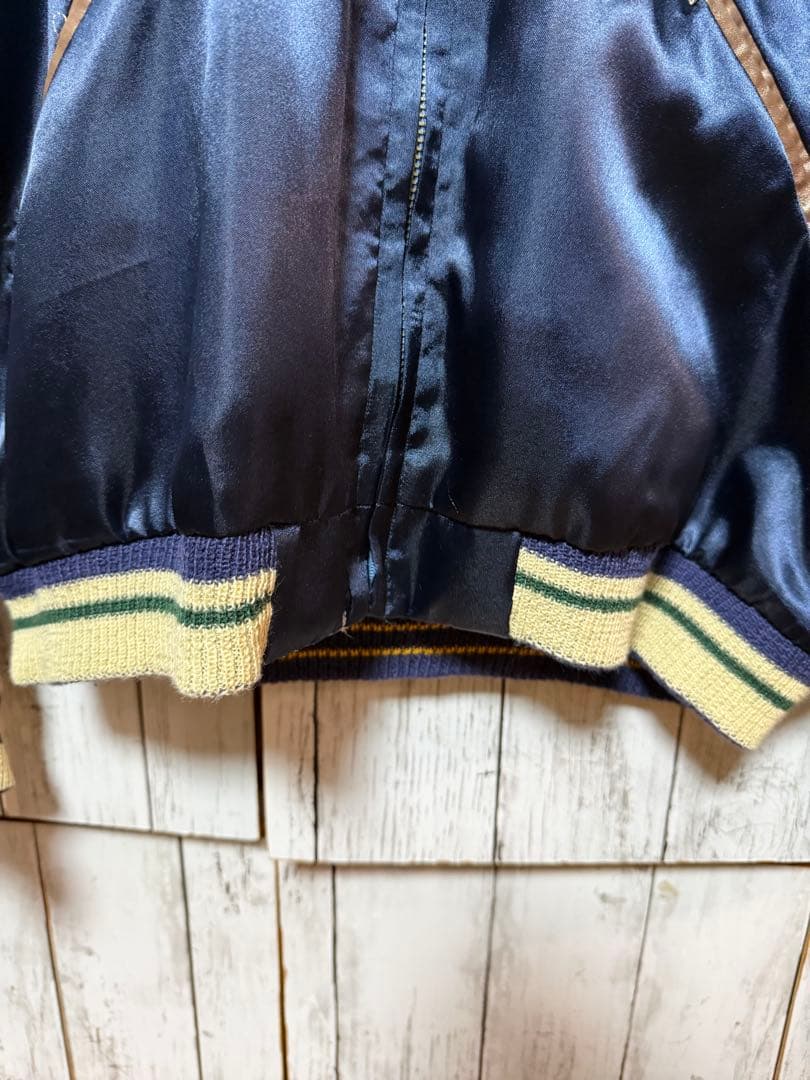 テーラー東洋 スカジャン 舞妓 五重塔 リバーシブル スカル Lサイズ