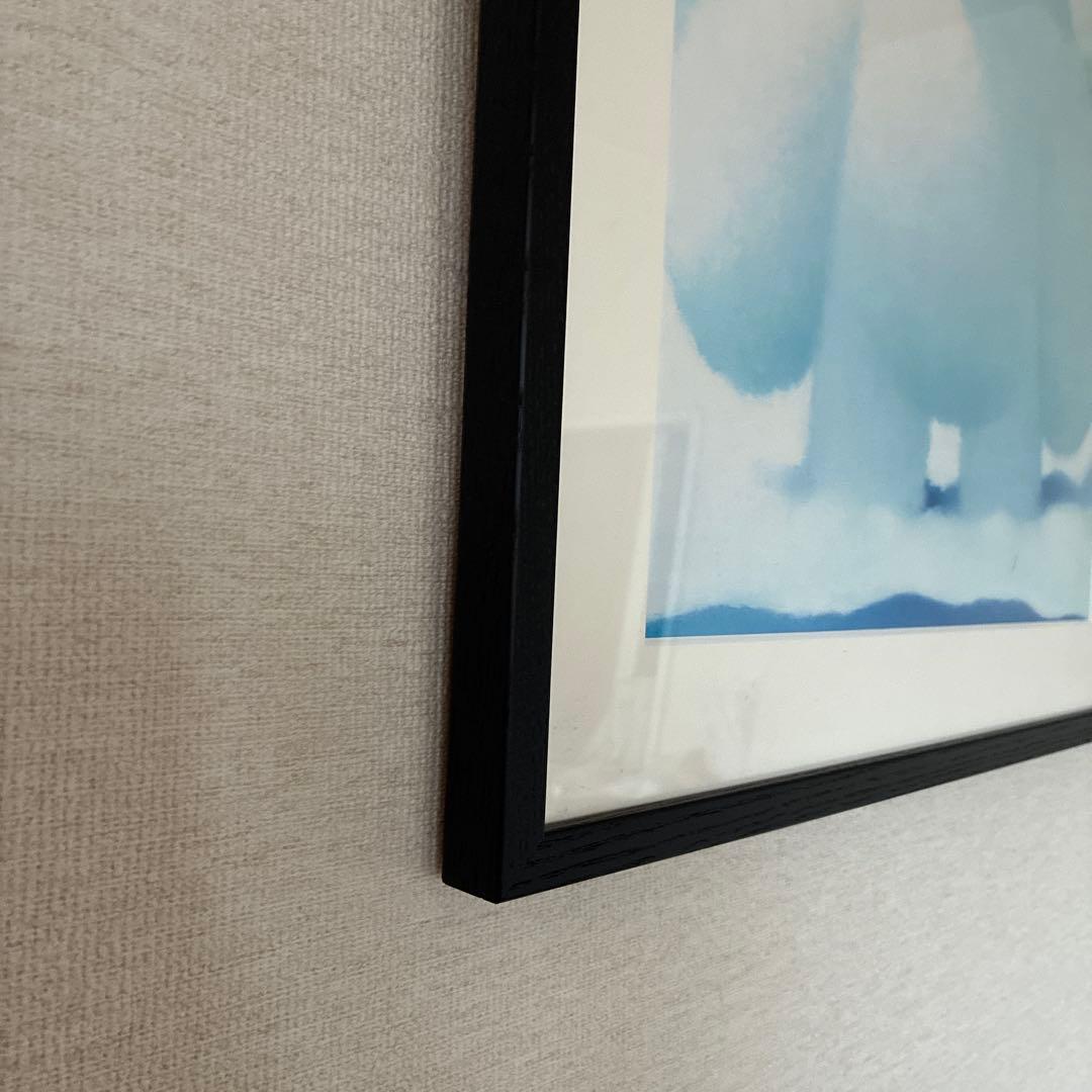 渡辺宏 大きな白クマ 白いクマの現代アート作品　ポスター