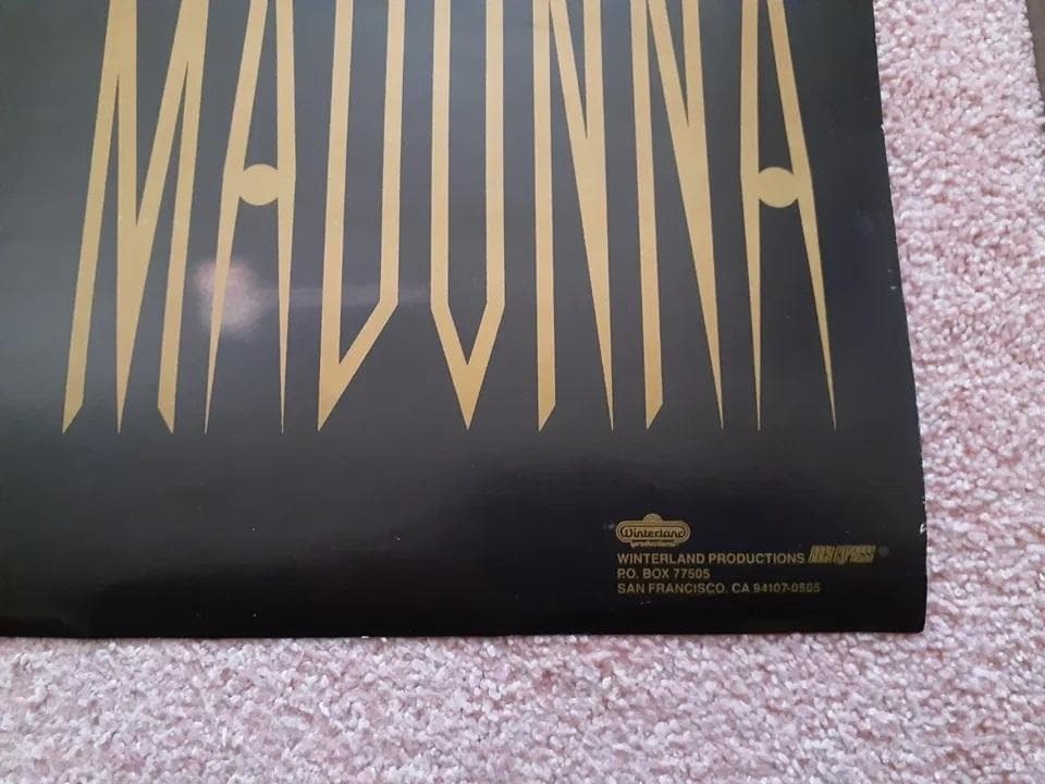 マドンナ　1990年 Boy Toy Inc.　オフィシャル ポスター