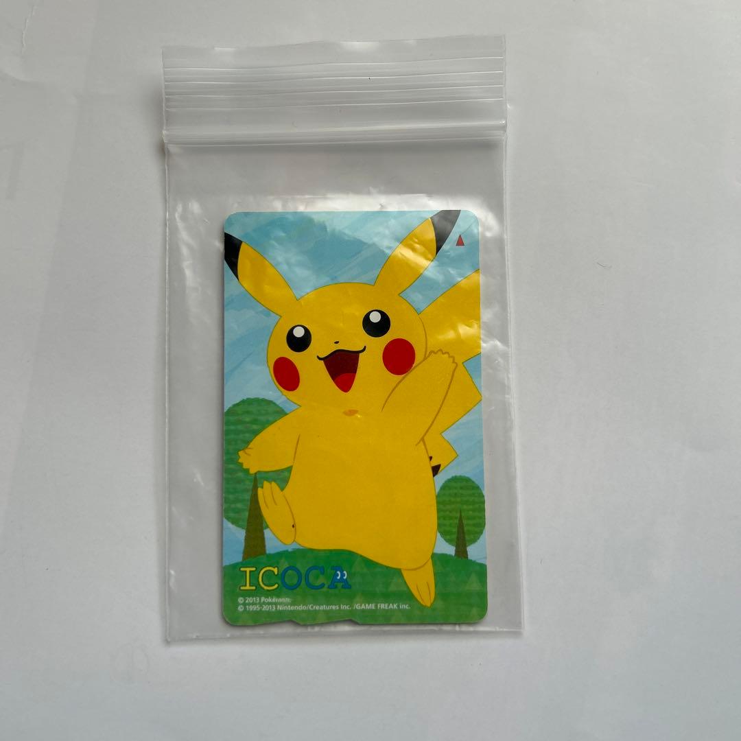 ICOCAポケモン ピカチュウ記念カードA - メルカリ