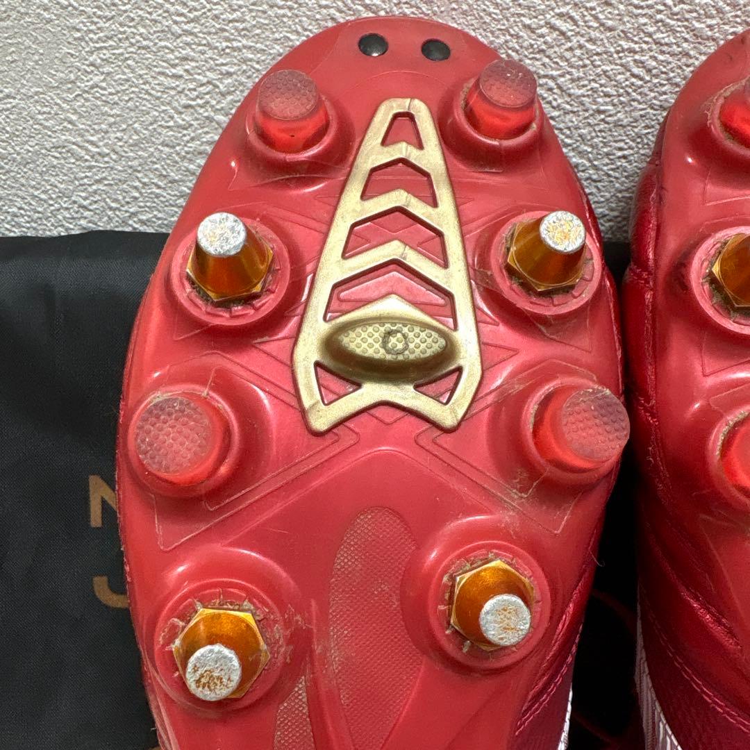 Mizuno Morelia NEO スパイク赤　日本製 26.5cm 袋・箱付