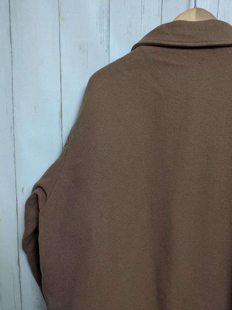 USA製 80s L.L.Bean ベージュ ウールジャケット　u11