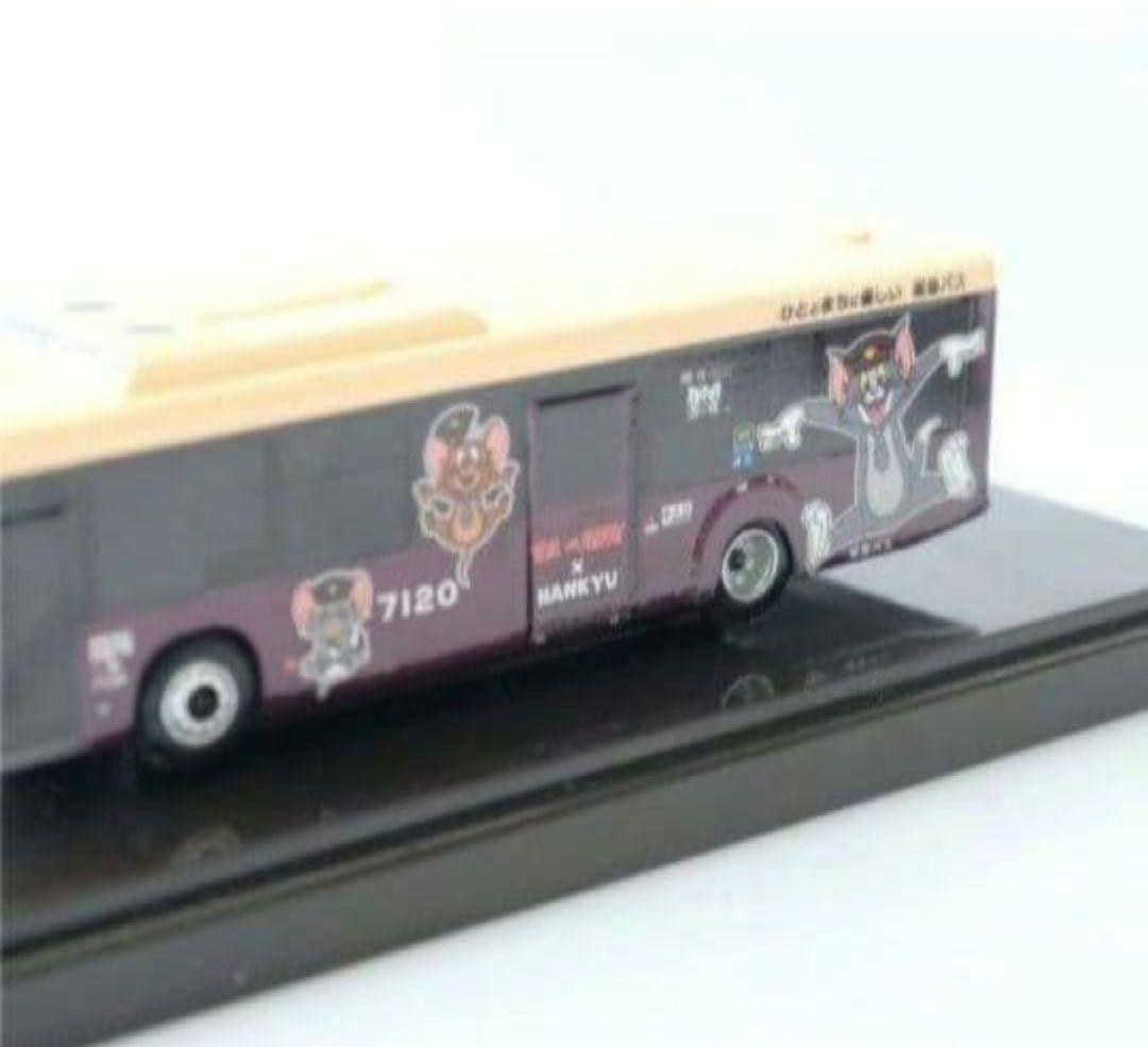 トムとジェリー×阪急電車「ラッピングバス1/80ディスプレイモデル （伊丹）」