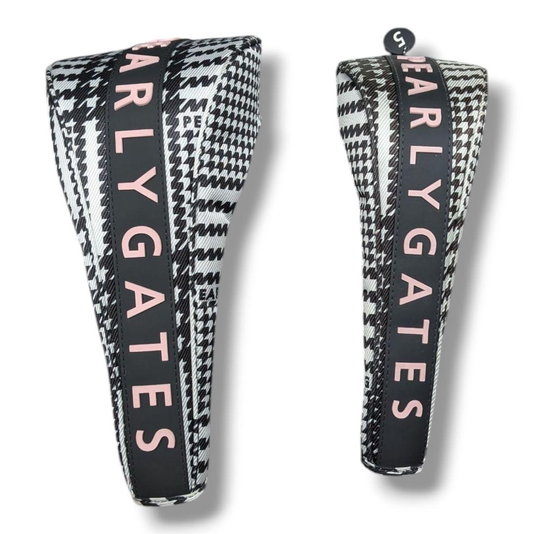 即完売】パーリーゲイツ グレンチェック キャディバッグ カバー他 10点