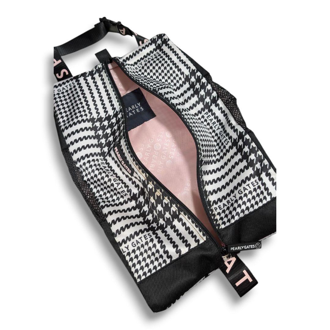 即完売】パーリーゲイツ グレンチェック キャディバッグ カバー他 10点