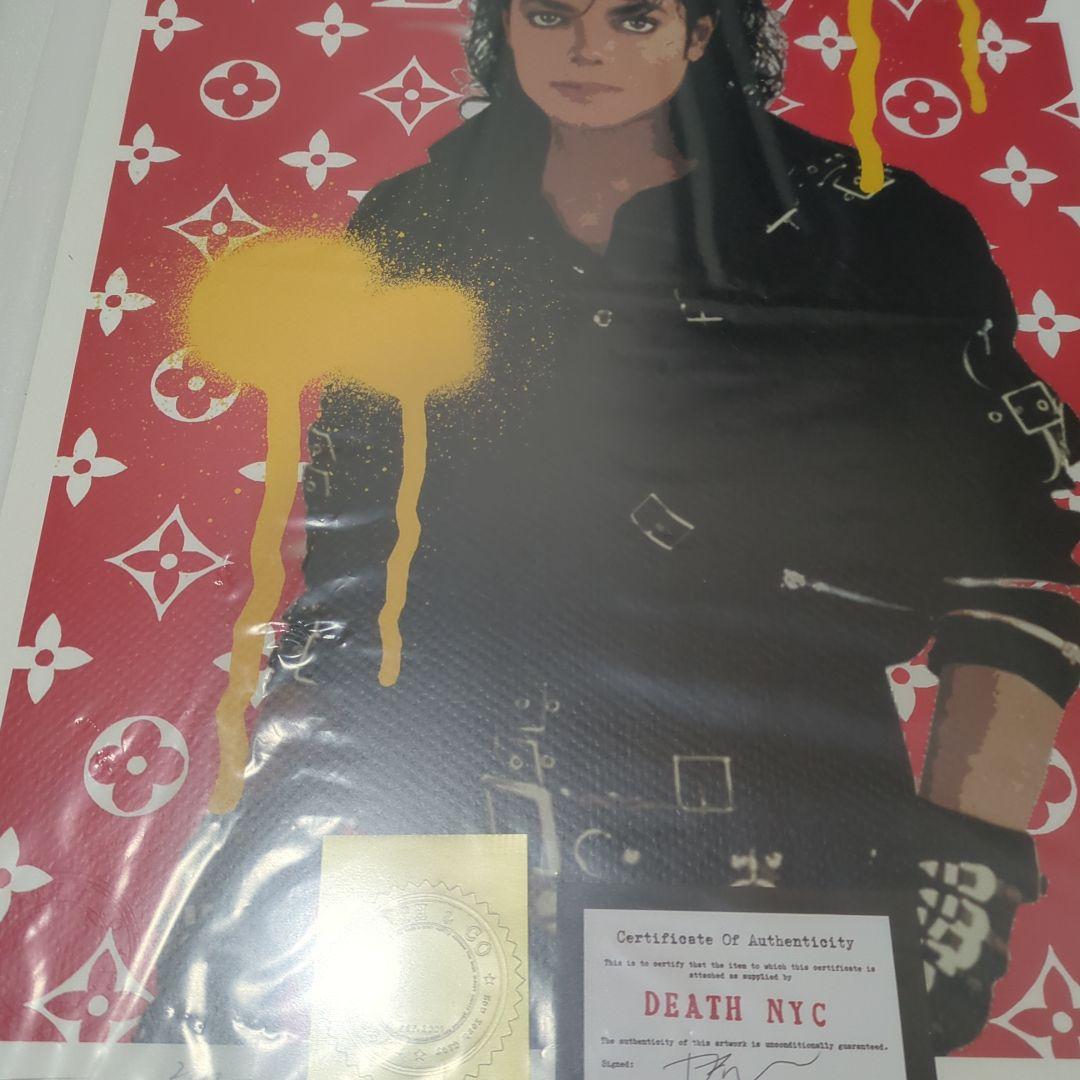 【世界限定100枚】『 DEATH NYC マイケル・ジャクソン＆ルイヴィトン』