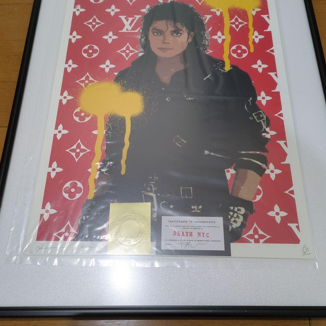 【世界限定100枚】『 DEATH NYC マイケル・ジャクソン＆ルイヴィトン』