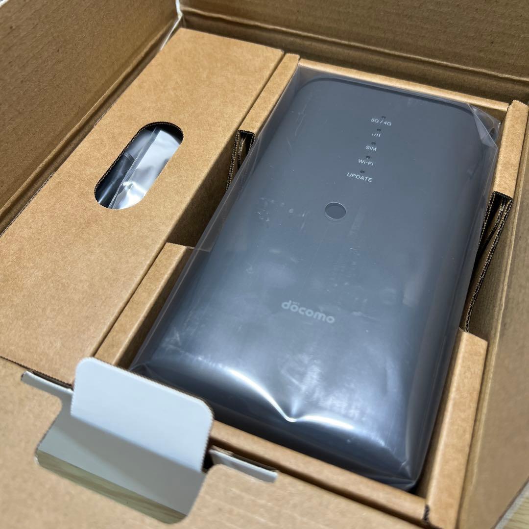 新品未使用 NTT docomo home 5G HR02 ダークグレー - メルカリ
