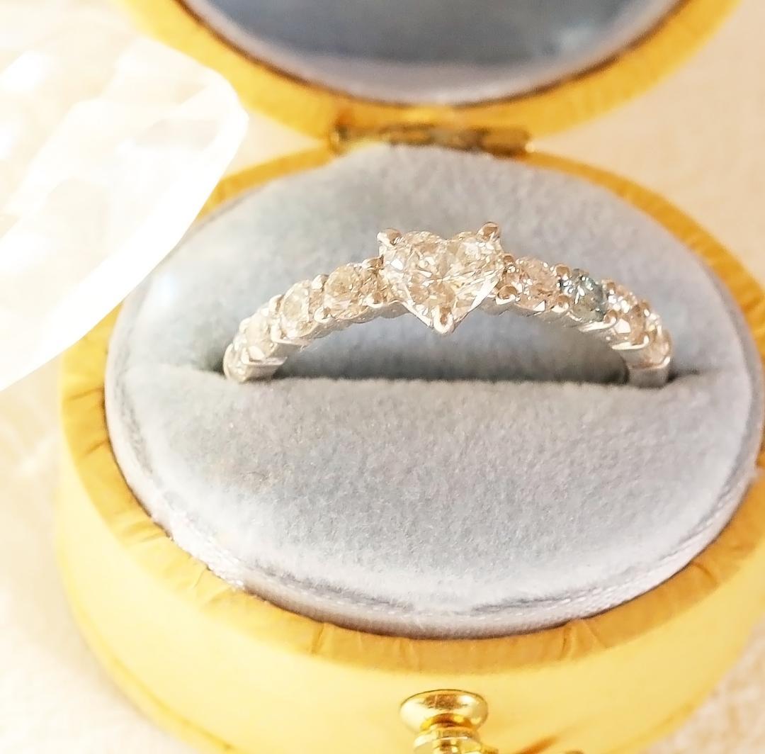 セイレーンアズーロ アエリーノ 0.44ct ハート