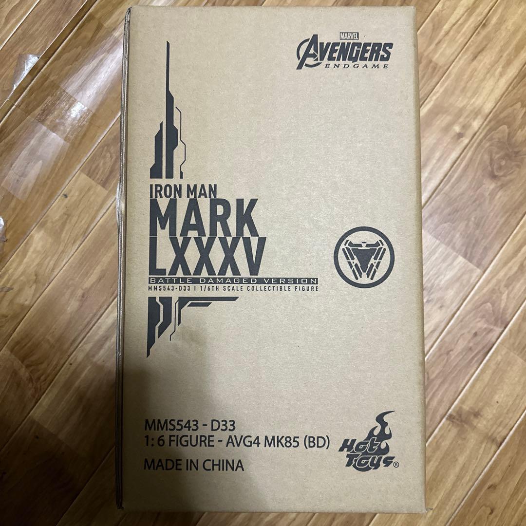 ホットトイズ アイアンマン・マーク85 バトルダメージ版 マーベル フィギュア