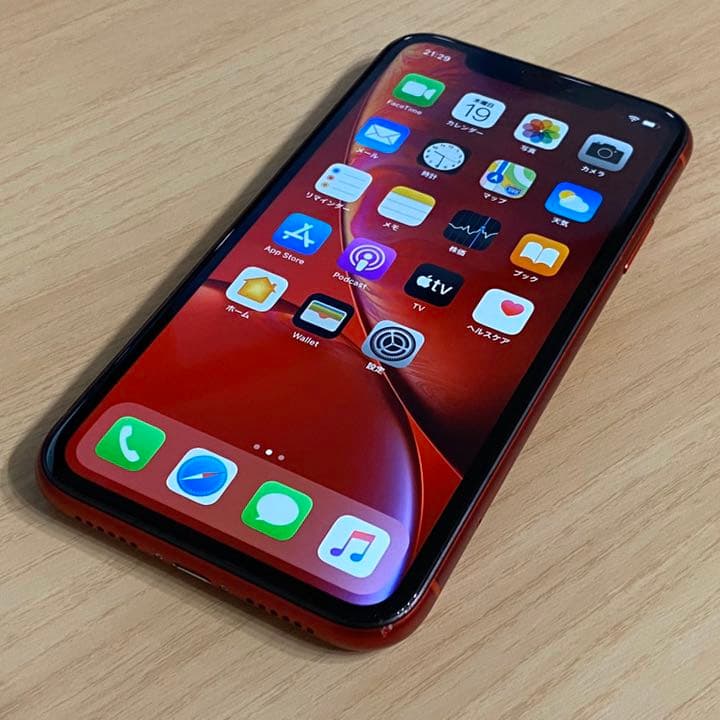iPhone XR (SIMフリー, レッド) ムスビー｜iPhone XR 128GB レッド SIMフリー ソフトバンク版【iPhone