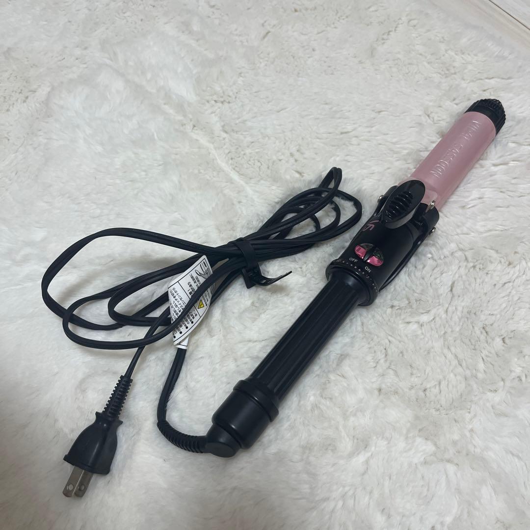 ヴィダルサスーン vs ヘアアイロン コテ 32ミリ2way黒・ピンク - メルカリ