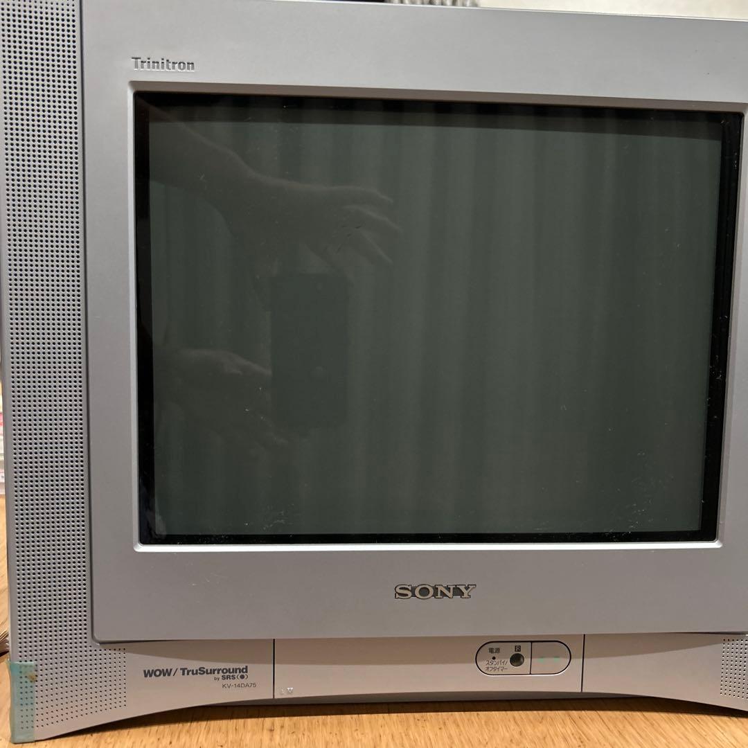 Sony Trinitron ブラウン管テレビ KV-14DA75 - メルカリ