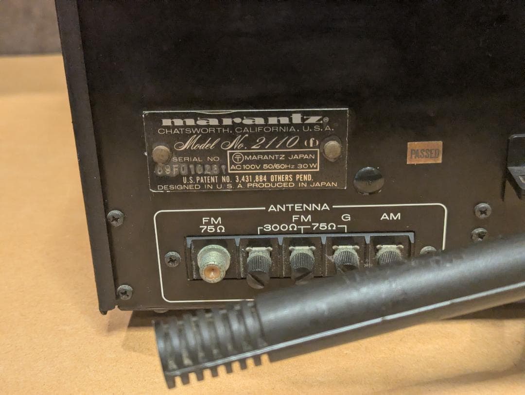 整備品】Marantz Model 2110 オシロ付チューナー LED化 - メルカリ