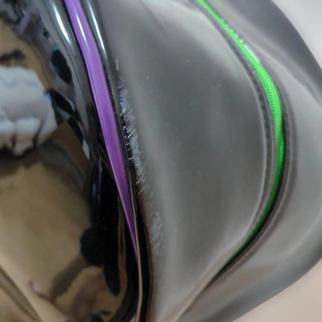 EVA GOLF ゴルフバッグ ブラック/パープル EVA ブラック/パープル