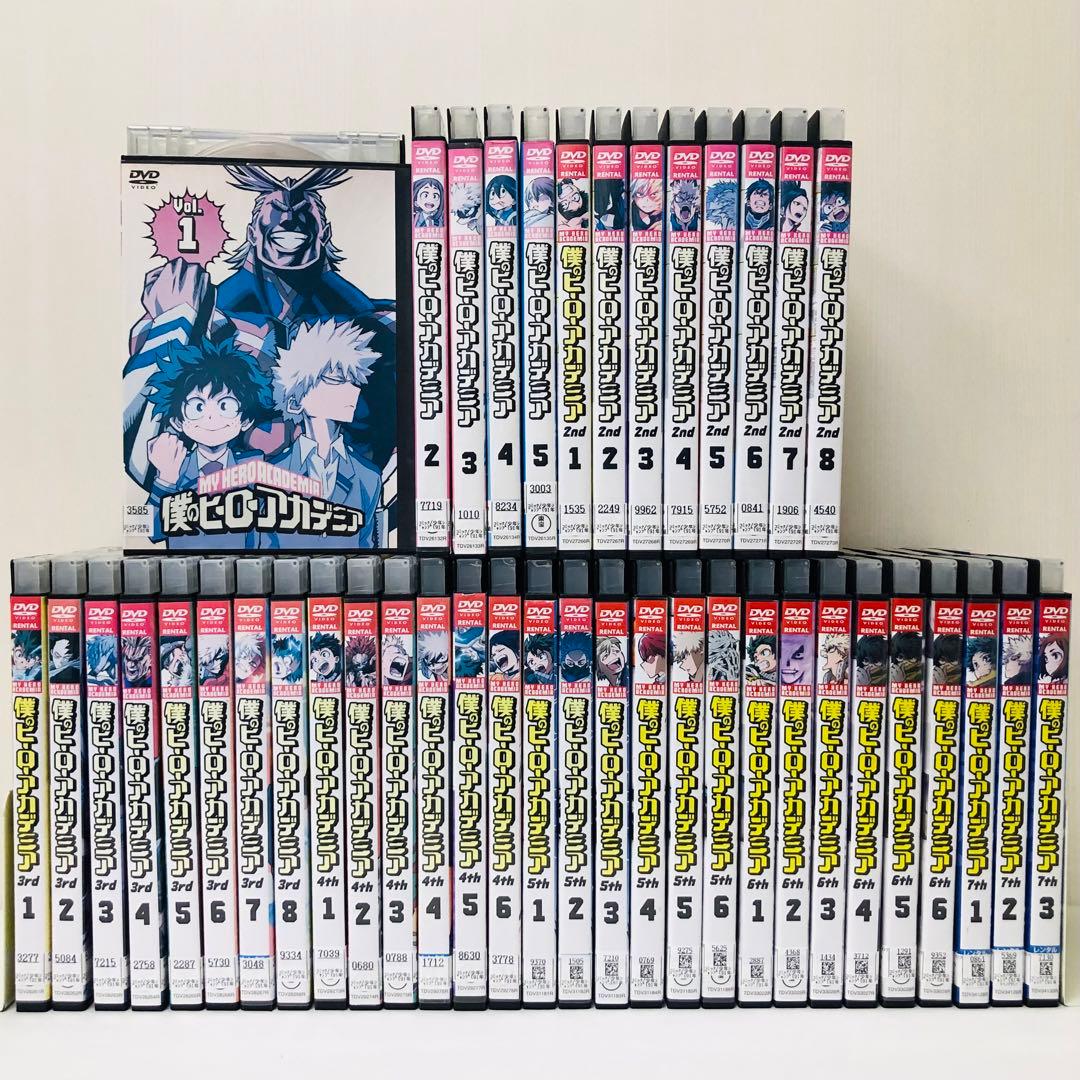 合計42枚】僕のヒーローアカデミア DVD全巻セット 1st～7th ヒロアカ