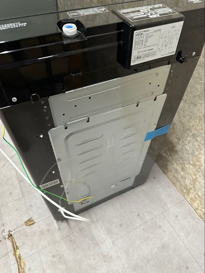 アイリスオーヤマ 全自動洗濯機 8.0kg ブラック IAW-T803BL