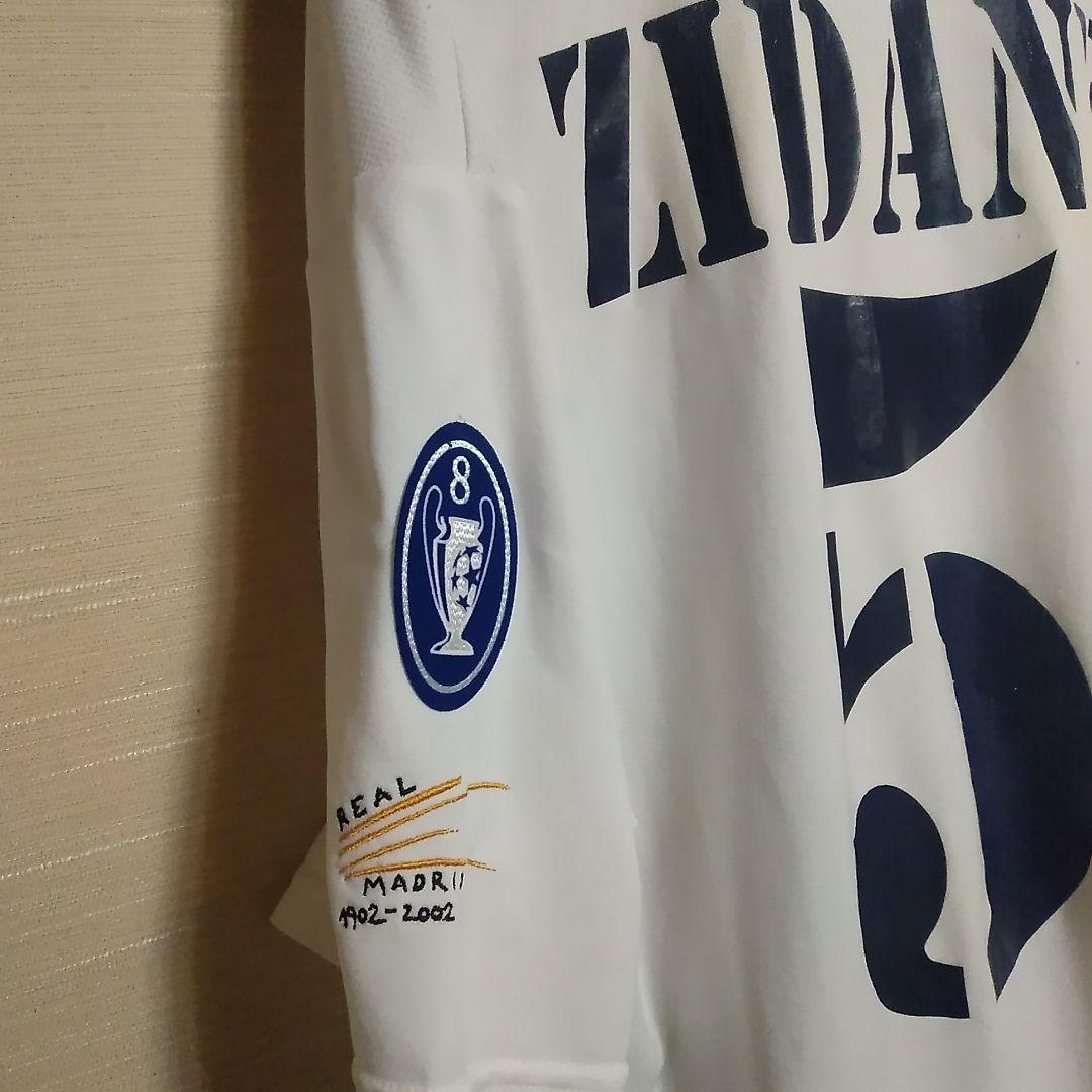 マドリードジダンとラウールのユニホーム伝説決勝 - メルカリ