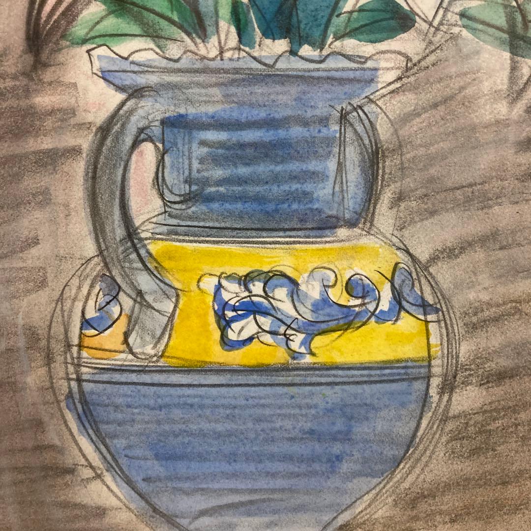 【最終価格】カサブランカの花　　谷昭二作