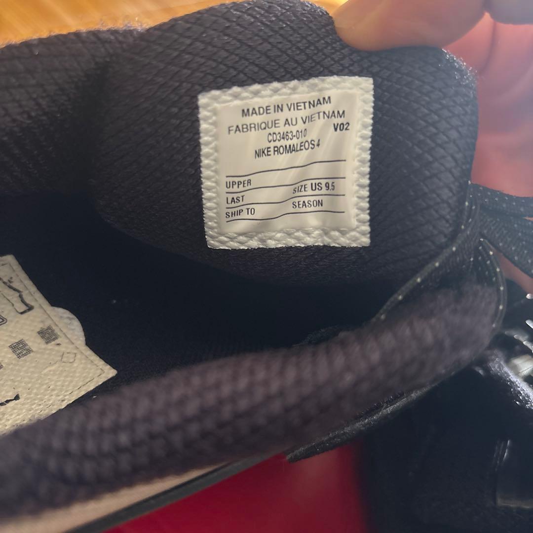 NIKE ロマレオス4 9.5(27.5cm ) ウエイトリフティングシューズ